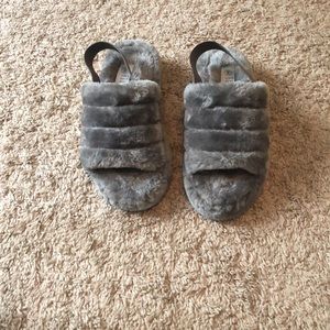 Faux Fur Slippers